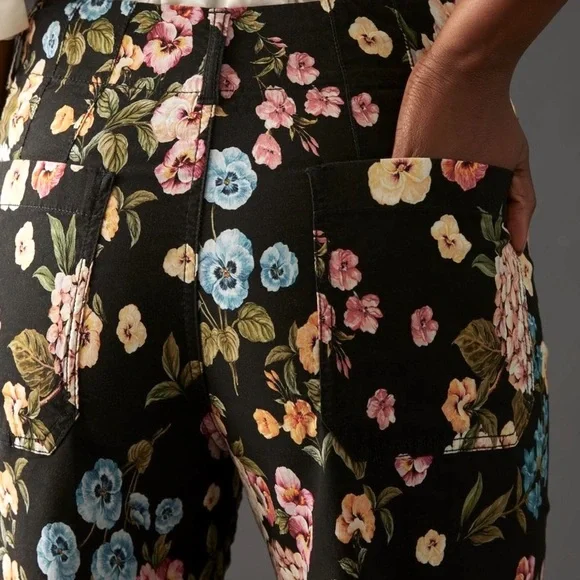 The Colette Cropped Wide-Leg Pants by Maeve - Picture 5 of 9